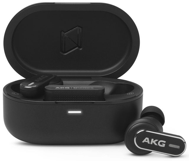 AKG N5 Hybrid ANC True Wireless Earplugs Black 