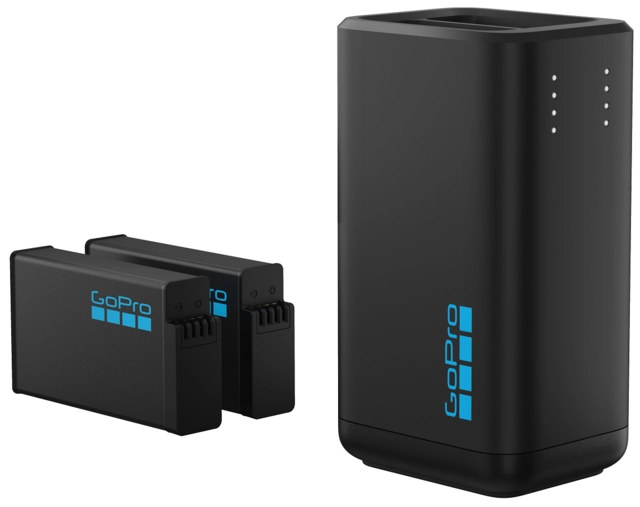 GoPro Dual Battery Charger MAX2, including 2 x batteries 