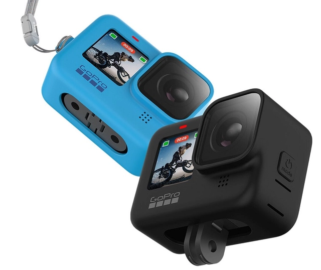 GoPro Sleeve + Lanyard Blue HERO12, HERO11, HERO10 & HERO9 Black 