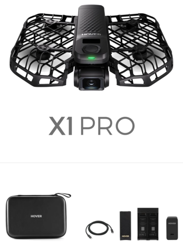 HoverAir X1 Pro Basic Combo Black