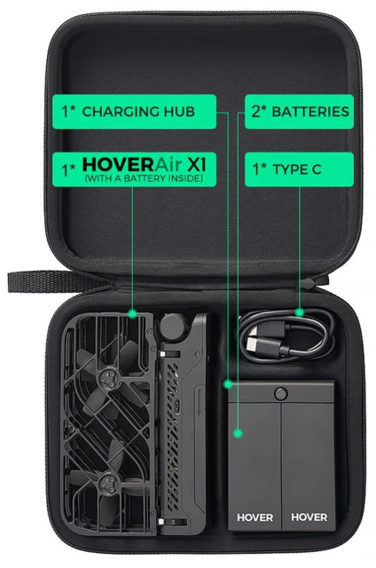 HoverAir X1 Travel Case Black 