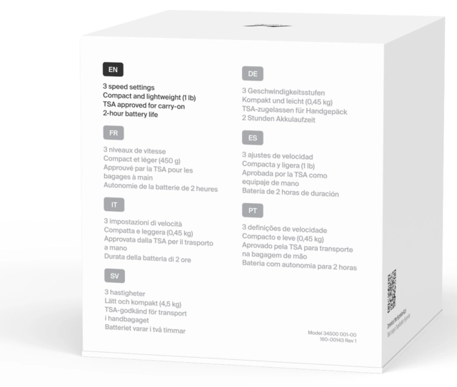 Hyperice Hypersphere GO Black 