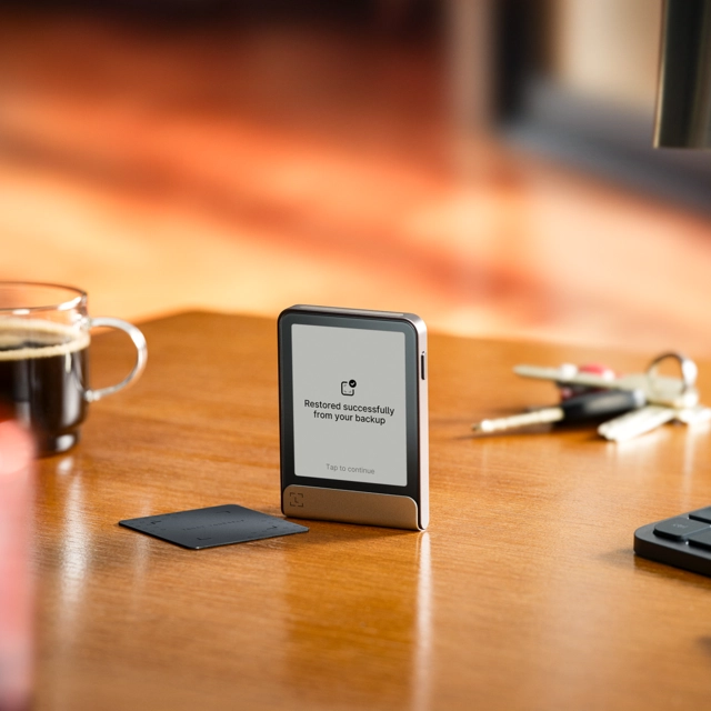 Ledger Flex, inc Recovery Key Graphite 