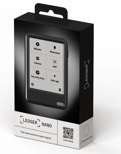 Ledger Nano Gen 5 Dark Grey, inc Recovery Key 