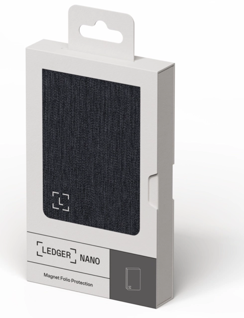 Ledger Nano Gen 5 Magnet Folio Business Charcoal 