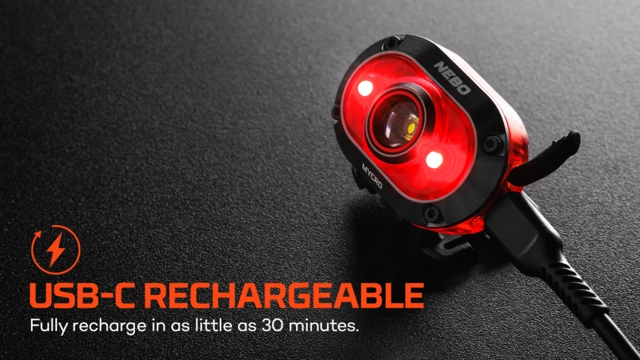 Nebo Mycro 450 Headlamp Red 