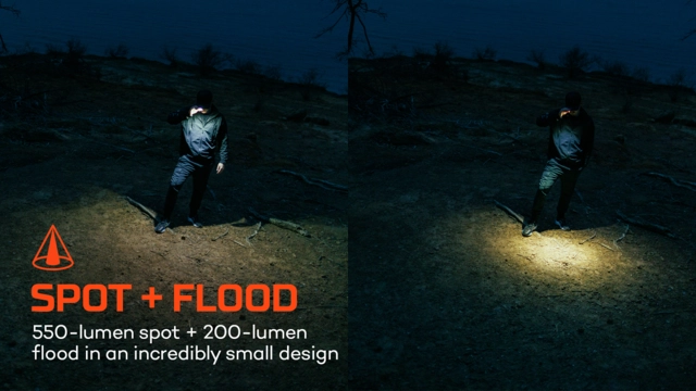 Nebo Mycro 550+ Headlamp Red 