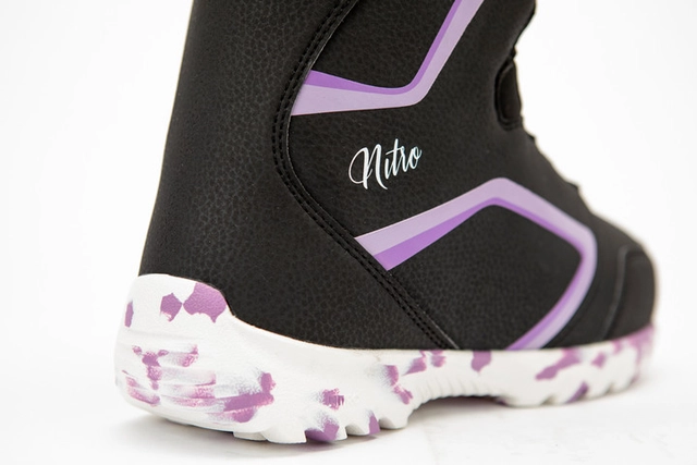 Nitro Droid QLS Blk/Purple/White - EU33/MP210 