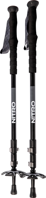 Nitro Telescoping Poles Black/Grey/Green - 140cm 