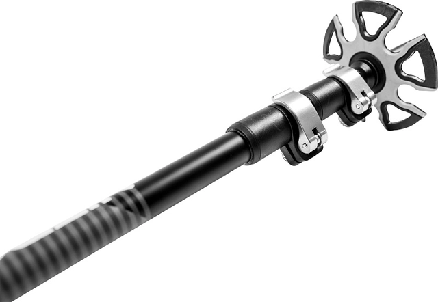 Nitro Telescoping Poles Black/Grey/Green - 140cm 