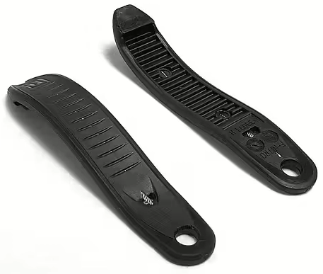 Nitro Toe Strap Connector, 1 pair Black - 7mm 