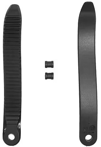 Nitro Toe Ratchet, 1 pair Black - 7mm 