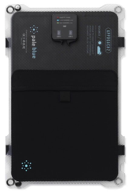 Pale Blue Approach 2 Solar Panel 21W Triple, w/bungee & storage case 