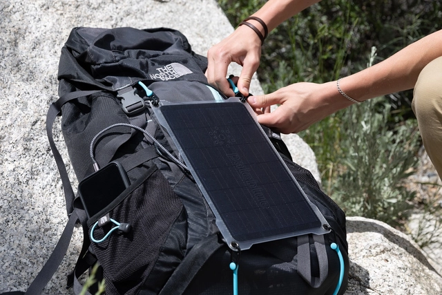 Pale Blue Approach 1 Solar Panel 7W Single, w/Grip Cords 