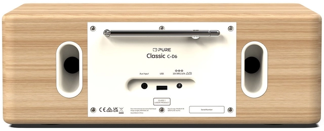 Pure Classic C-D6 Cotton White/Oak 