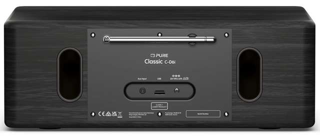 Pure Classic C-D6i Black/Black Ash 