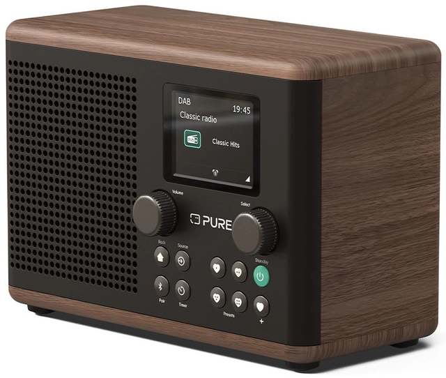 Pure Classic H4 Coffee Black/Walnut 