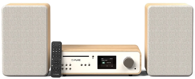 Pure Classic Stereo Cotton White/Oak 