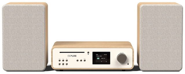 Pure Classic Stereo Cotton White/Oak 