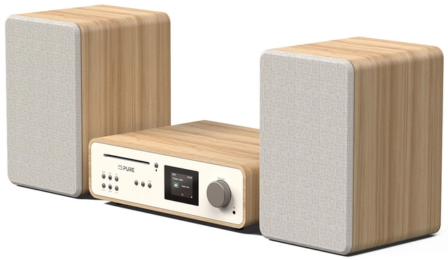 Pure Classic Stereo Cotton White/Oak 
