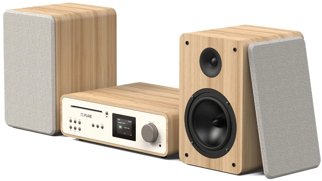 Pure Classic Stereo Cotton White/Oak 