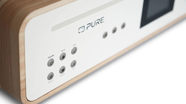 Pure Classic Stereo Cotton White/Oak 