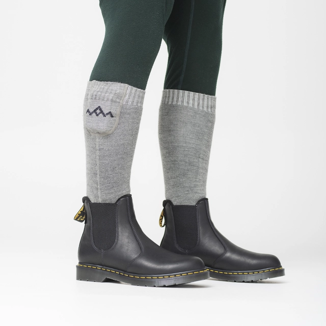 HeatX Heated Everyday Socks M Grey - EU40/42 