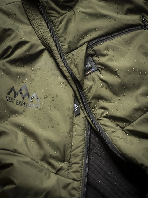 HeatX Heated Hunt Vest Mens V2 L Olive Green 