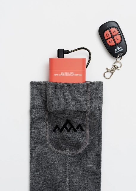 HeatX Heated Everyday Socks w/batt. V2 S Cream - EU37/39 