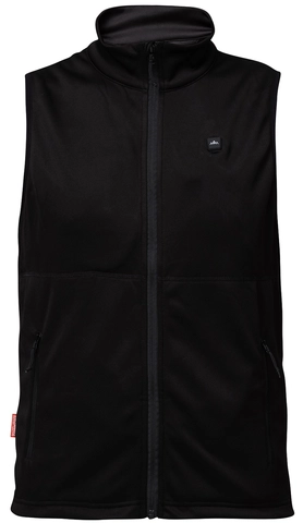 HeatX Heated Fleece Vest Mens Black