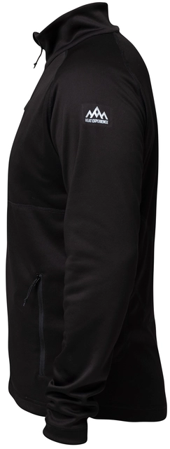 Heatx Heated Fleece Sweater Mens L Black 