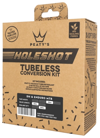 Peaty's Holeshot Tubeless Conversion Kit 32mm - Enduro / DH