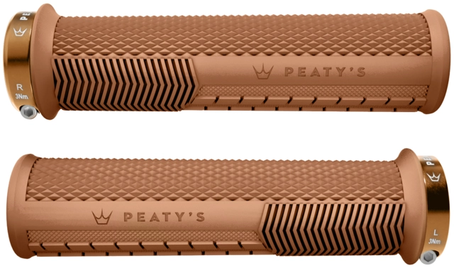 Peaty's Monarch Grip Knurl Thin - Gum 