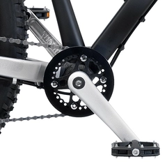 Kranksett Woom OFF 6 og Explore 6, Sort, 150mm