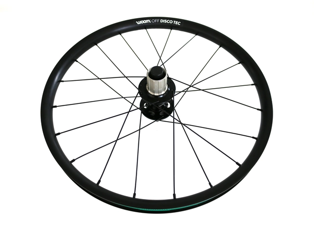 Hjul 20" bak disc Woom OFF 9D 135x12mm, 6-bolt 