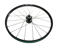 Hjul 24" foran disc Woom OFF 100x15mm, 6-bolt