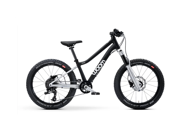 Woom OFF Air 4 20" Black 9,0 kg, 6-8 år, 118-130cm 