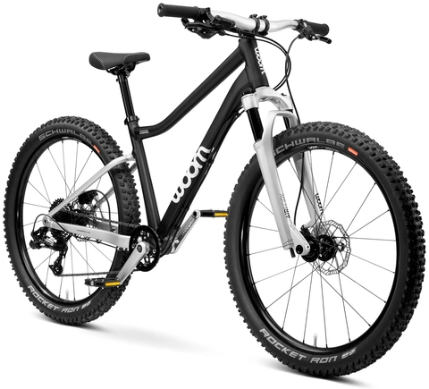 Woom OFF Air 5 24" Black 10,1 kg, 7-11 år, 128-145cm