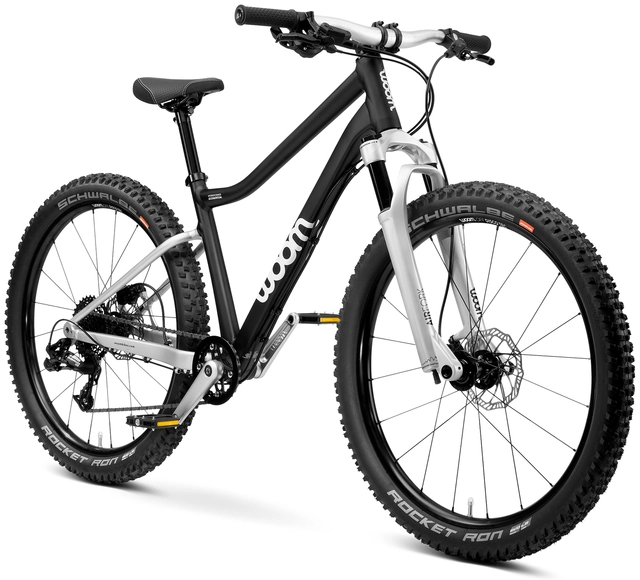 Woom OFF Air 5 24" Black 10,1 kg, 7-11 år, 128-145cm 