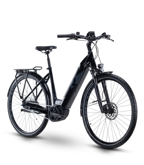 Raymon CityRay E 7.0 CB mono S 28", black/d.grey, PW-CE i500Wh 