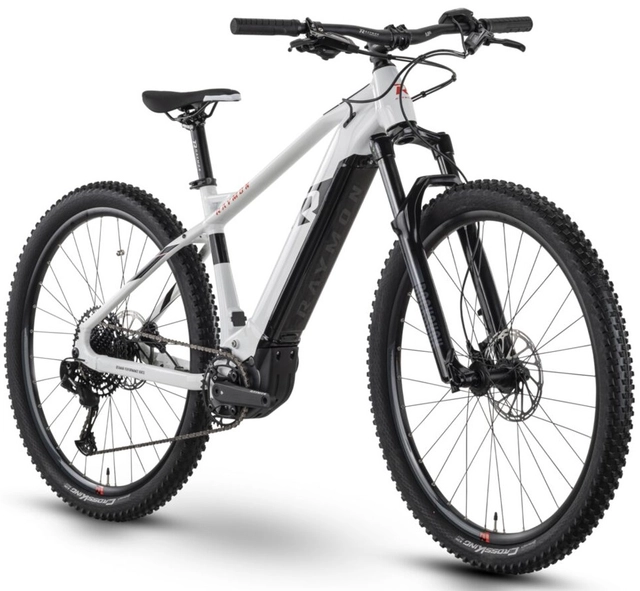 Raymon HardRay E 7.0 L 29", white/black/b.red, PW-X3 i630Wh 