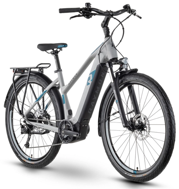Raymon TourRay E 5.0 mix M 27,5", grey/black/blue, PW-TE i500Wh 