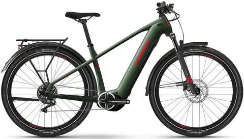 Haibike Trekking 5 herre 27,5",Olive/Red,YS2S,i720Wh