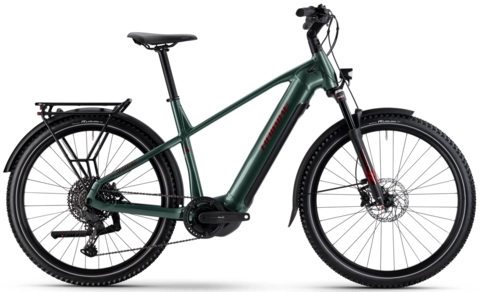 Haibike Trekking 5 herre 27.5'',Olive/Red,YS2S,720Wh