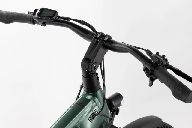 Haibike Trekking 5 herre M 27.5'',Olive/Red,YS2S,720Wh 