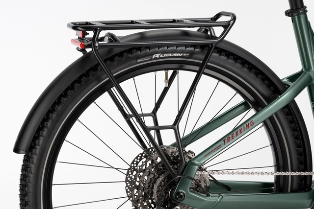 Haibike Trekking 5 herre M 27.5'',Olive/Red,YS2S,720Wh 