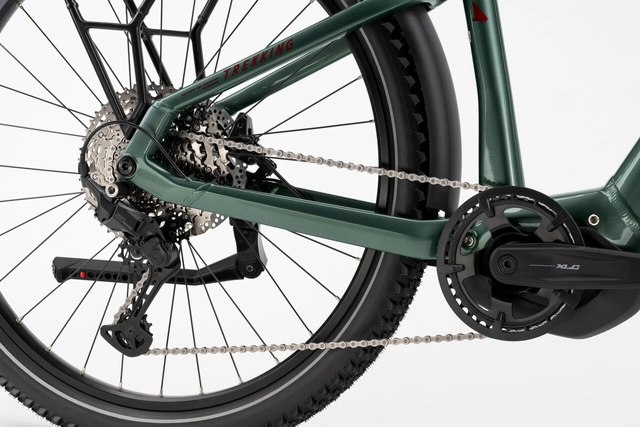 Haibike Trekking 5 herre M 27.5'',Olive/Red,YS2S,720Wh 