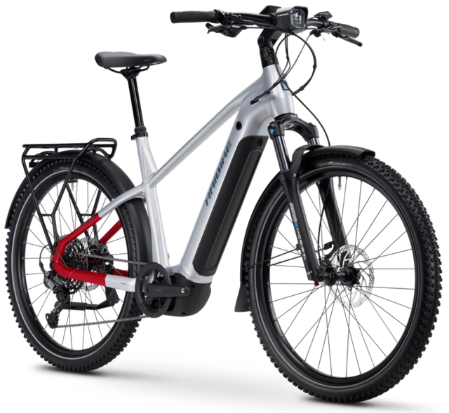 Haibike Trekking 7 herre L 27.5'',Grey/Red/Blue,BCXK,800Wh 