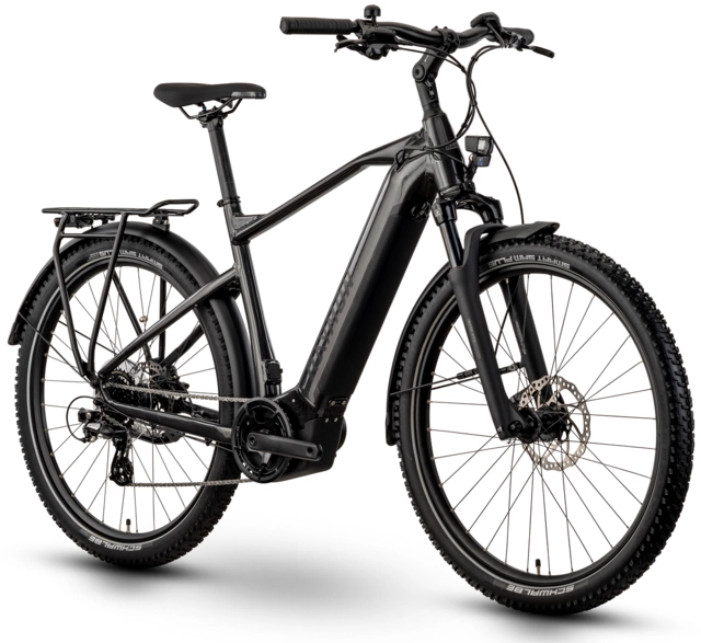 Raymon Tourray Select herre L 27.5", anthracit/black, PW-S, 630Wh 