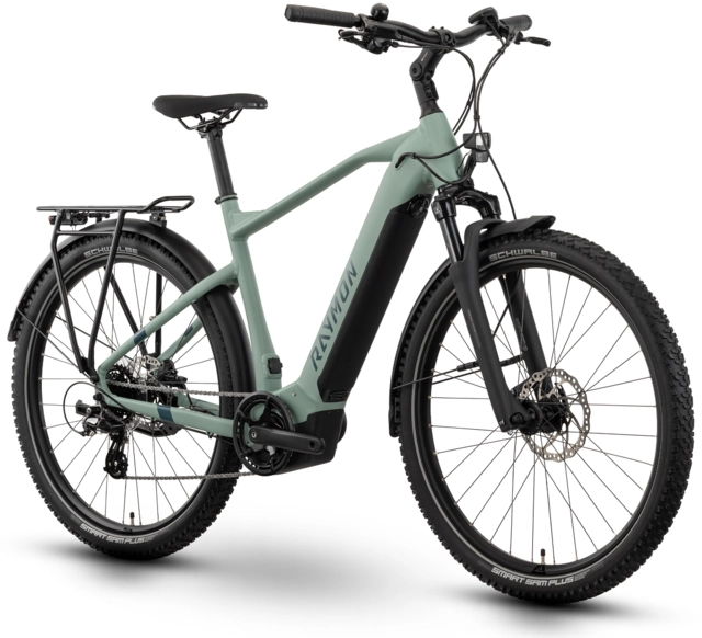 Raymon Tourray Select herre M 27.5", mint/aqua/cotton, PW-S, 630Wh 